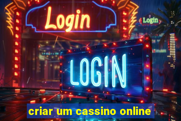 criar um cassino online