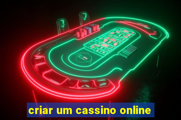 criar um cassino online