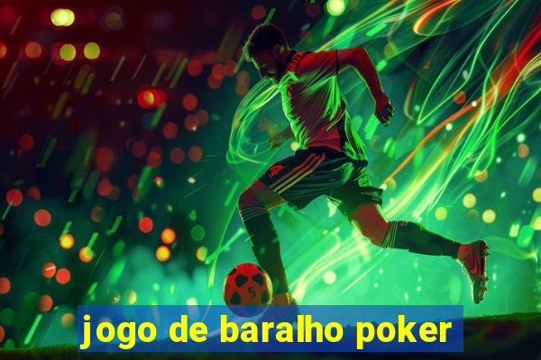 jogo de baralho poker