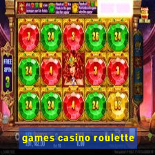 games casino roulette