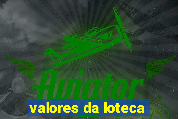 valores da loteca