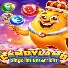 bingo im unterricht