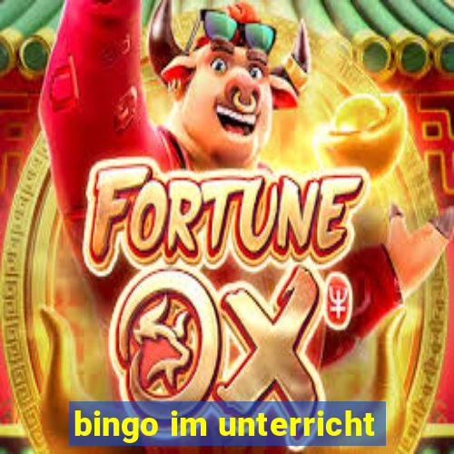 bingo im unterricht