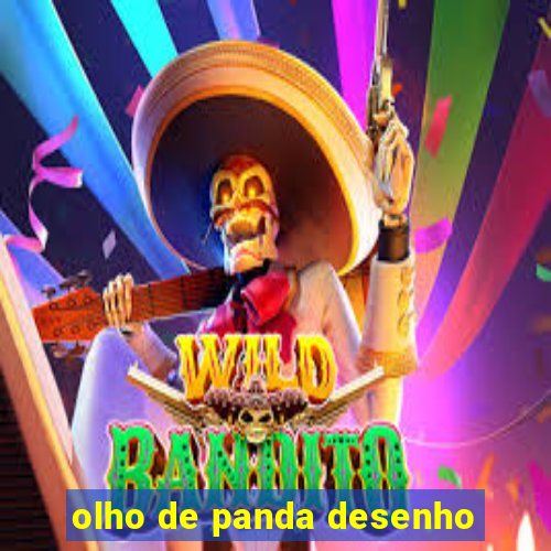 olho de panda desenho