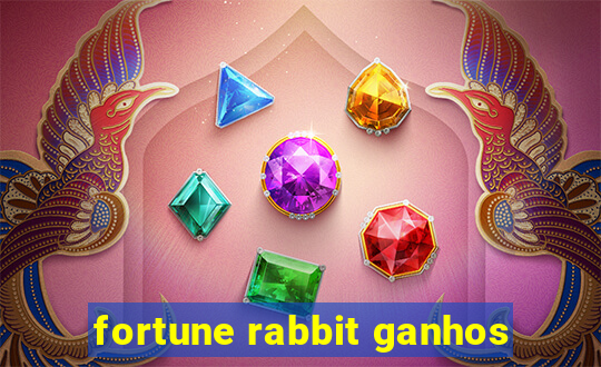 fortune rabbit ganhos