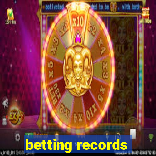 betting records