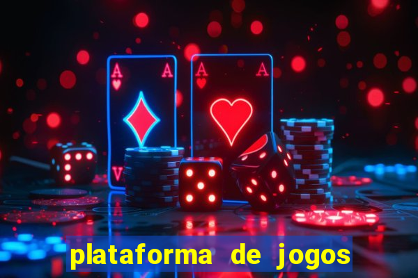 plataforma de jogos nova pagando