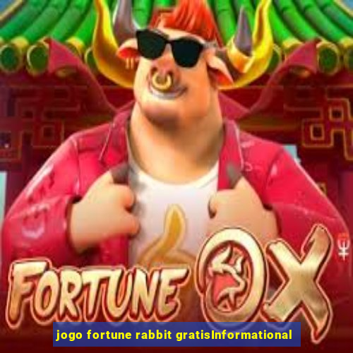 jogo fortune rabbit gratisInformational