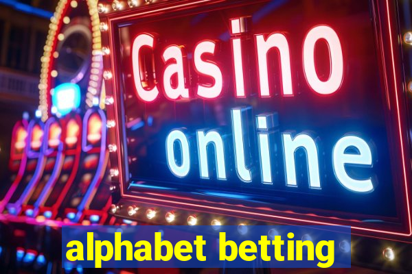 alphabet betting