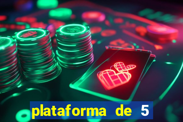 plataforma de 5 reais fortune tiger