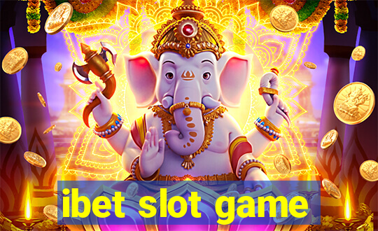 ibet slot game