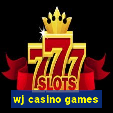 wj casino games