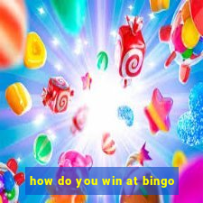 how do you win at bingo