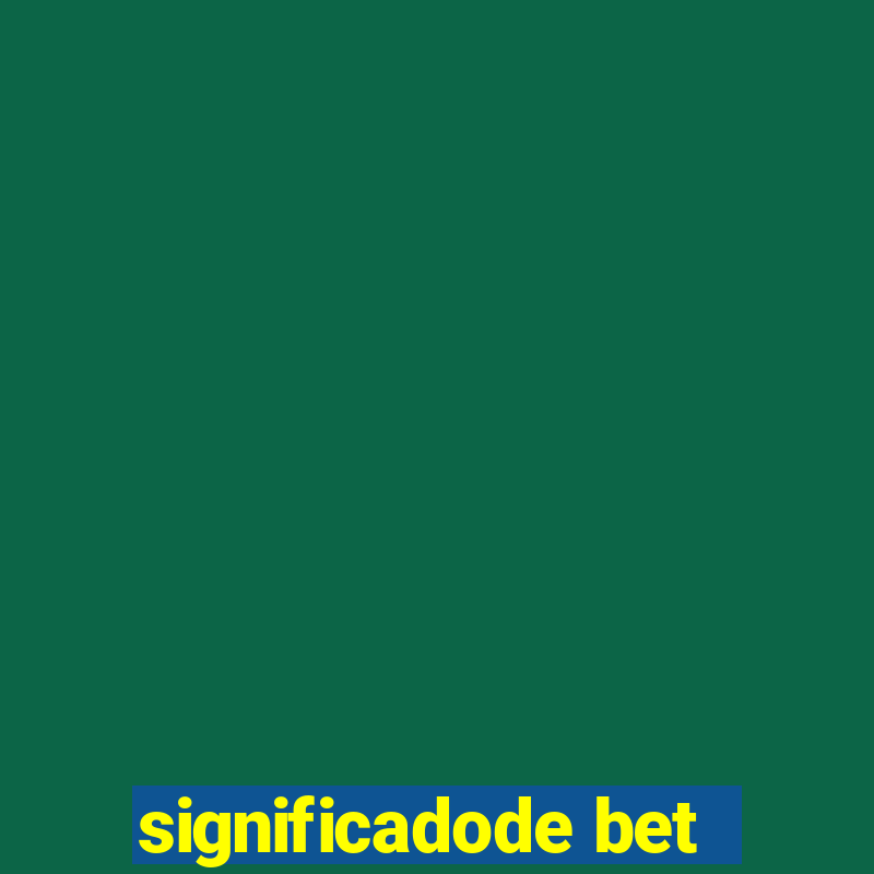 significadode bet