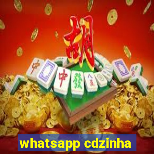 whatsapp cdzinha