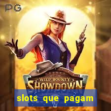 slots que pagam dinheiro real no pix