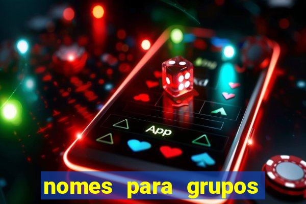 nomes para grupos de amigos cachaceiros