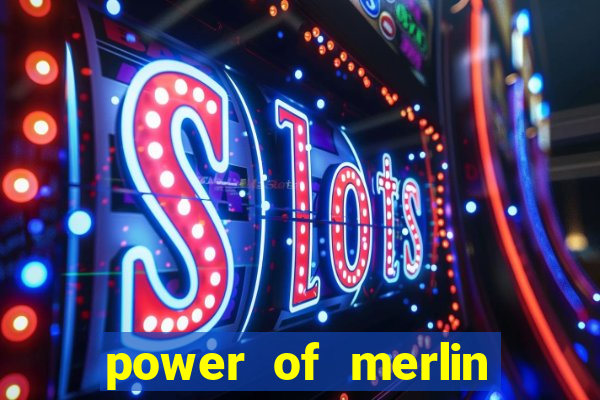 power of merlin megaways slot