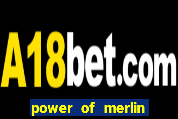 power of merlin megaways slot