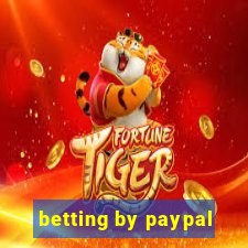 betting by paypal