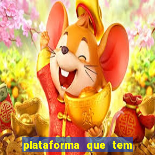 plataforma que tem o fortune tiger