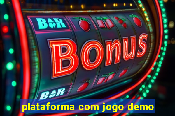 plataforma com jogo demo