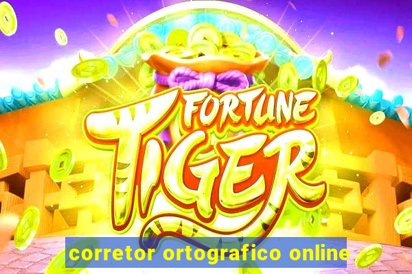 corretor ortografico online