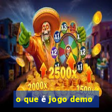 o que é jogo demo