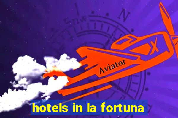 hotels in la fortuna