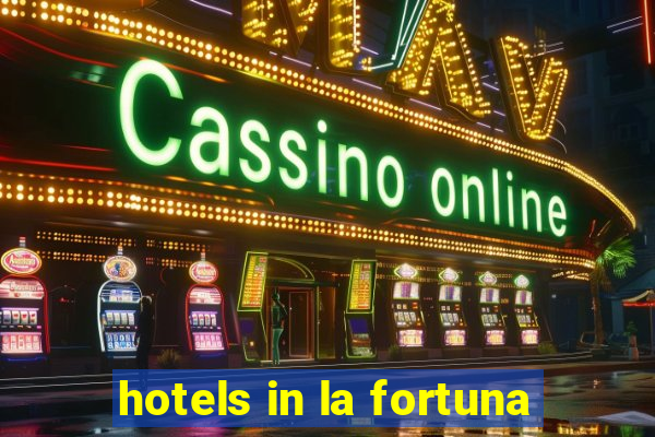 hotels in la fortuna