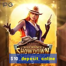 $10 deposit online casino nz