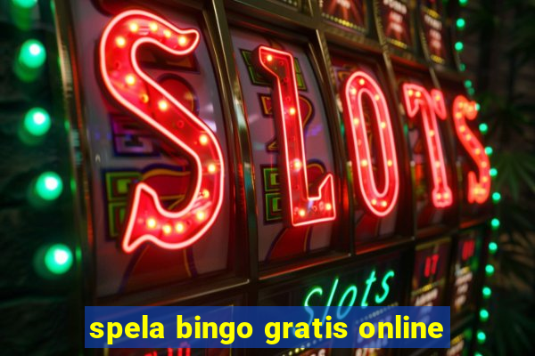 spela bingo gratis online