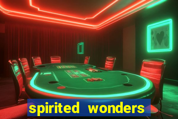 spirited wonders slot demo