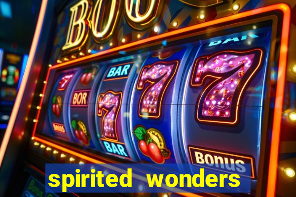 spirited wonders slot demo