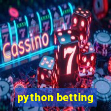 python betting