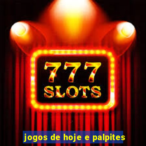 jogos de hoje e palpites