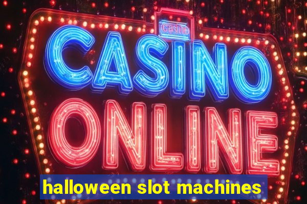 halloween slot machines