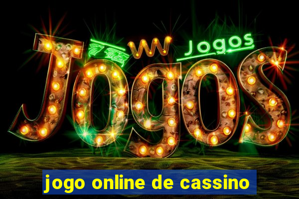 jogo online de cassino