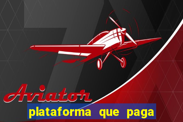 plataforma que paga no cadastro slots