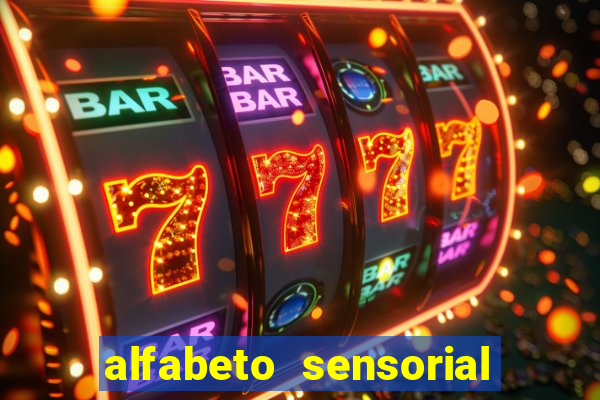 alfabeto sensorial para imprimir