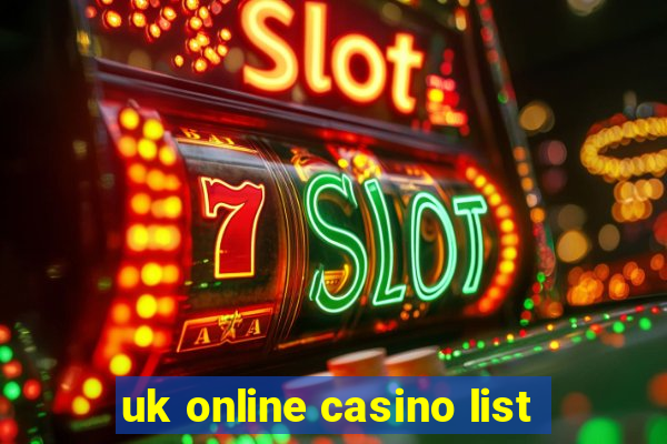 uk online casino list