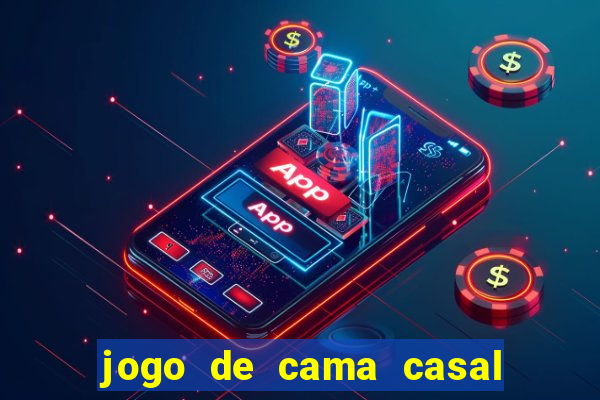 jogo de cama casal 200 fios percal