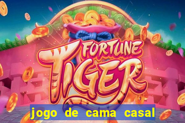 jogo de cama casal 200 fios percal