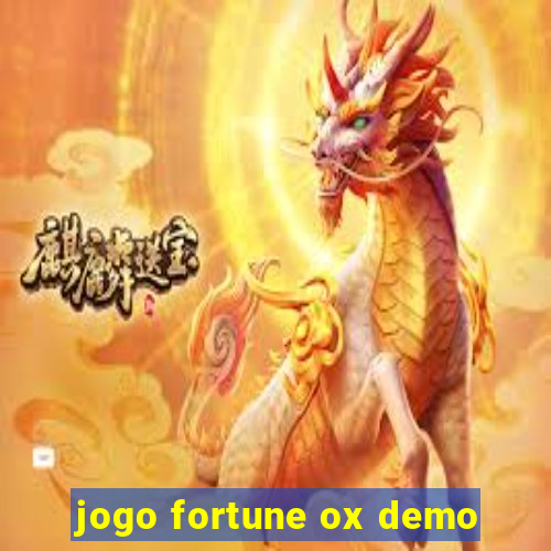 jogo fortune ox demo