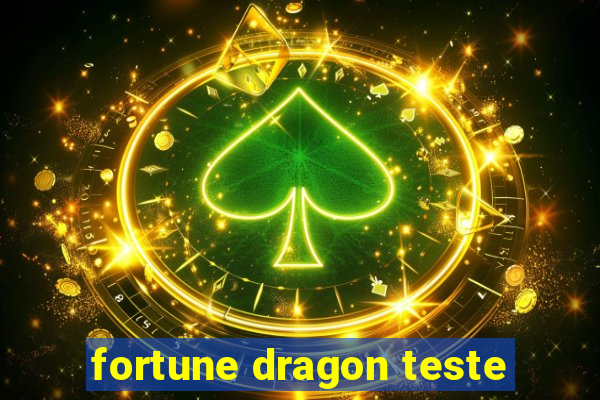 fortune dragon teste