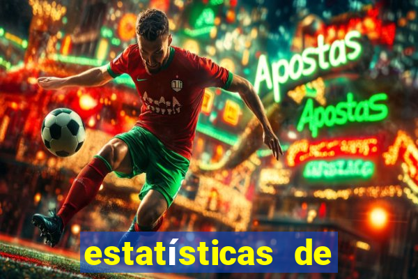 estatísticas de jogo de futebol