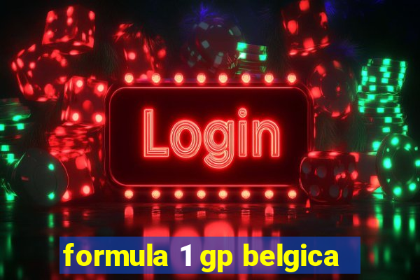 formula 1 gp belgica