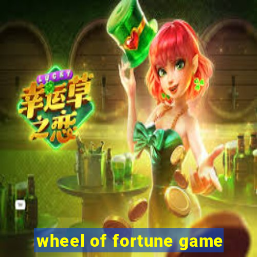 wheel of fortune game