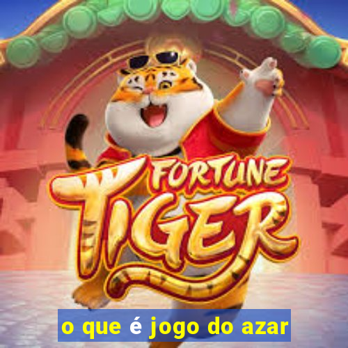 o que é jogo do azar