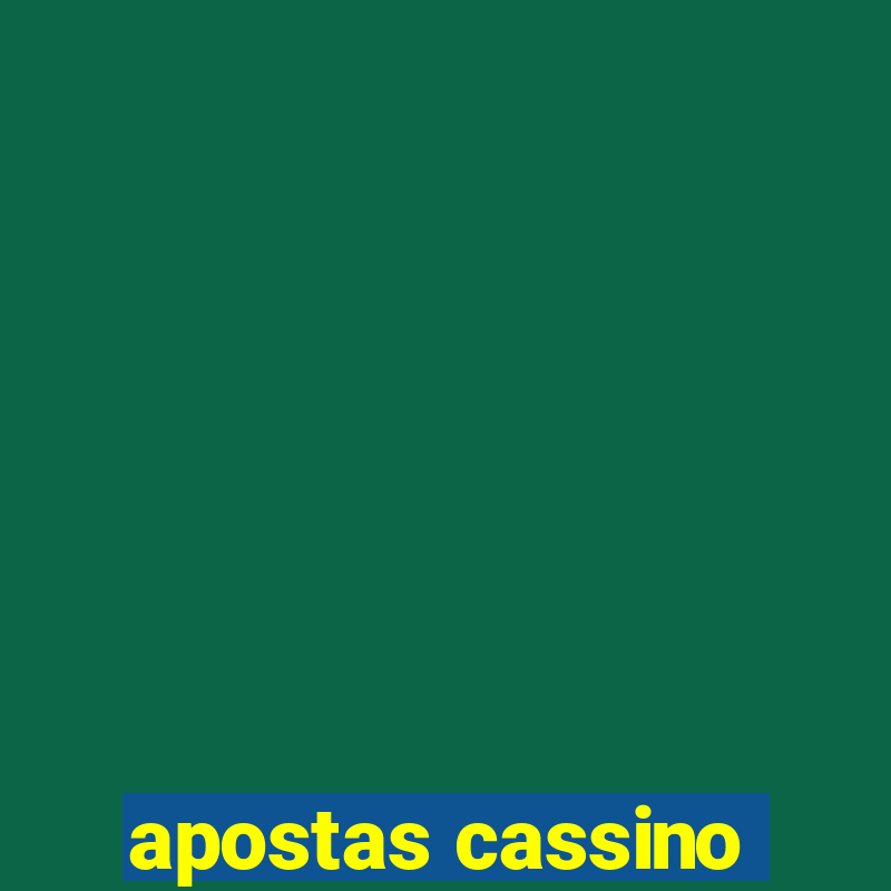 apostas cassino